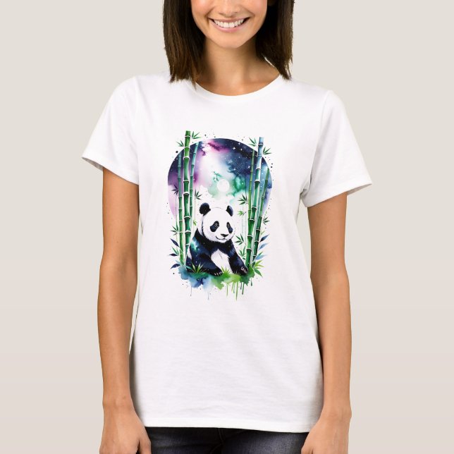 Camiseta Galactic Panda (Frente)
