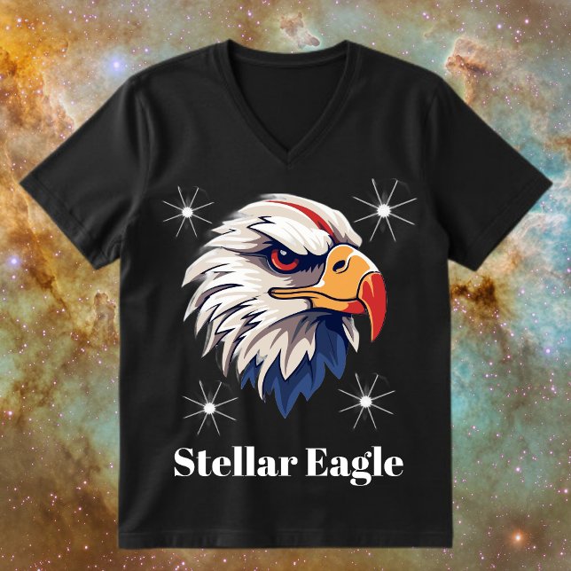 Camiseta Galactic Wildlife Nebula Eagle (Criador carregado)