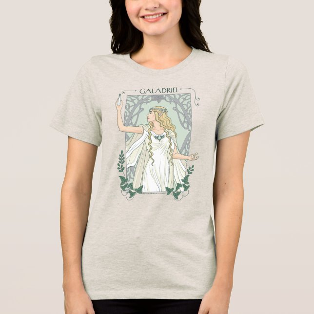 Camiseta Galadriel Luz de Valinor Gráfico (Frente)