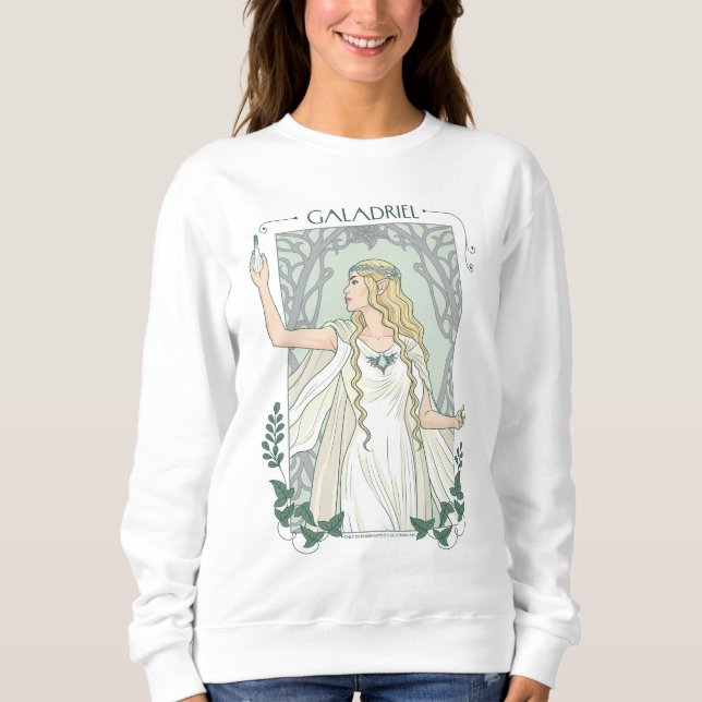 Camiseta Galadriel Luz de Valinor Gráfico (Frente)