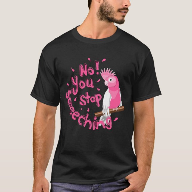 Camiseta Galah Screeching (Frente)