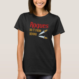 Camiseta Galandrões Fazem Isso Por Trás Adagas Rpg
