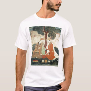 Camiseta Galante da cena da era de Shah Abbas mim