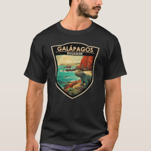Camiseta Galápagos Ilhas Viagem de Arte