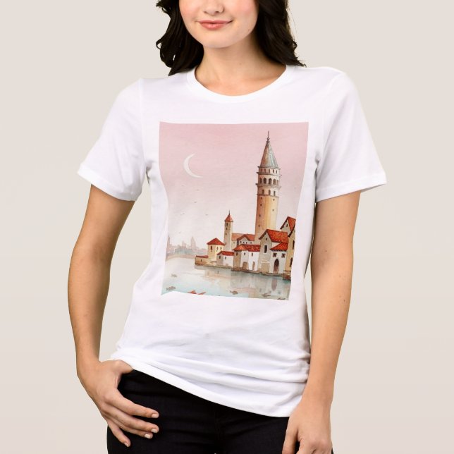 Camiseta  Galata Tower (Frente)