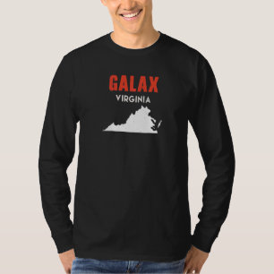 Camiseta Galax Virgínia EUA Estado América Viagem Virginian