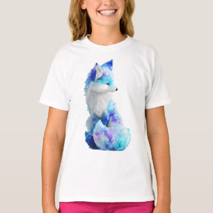 Camiseta Galáxia Celestial Brilho Fox Kids