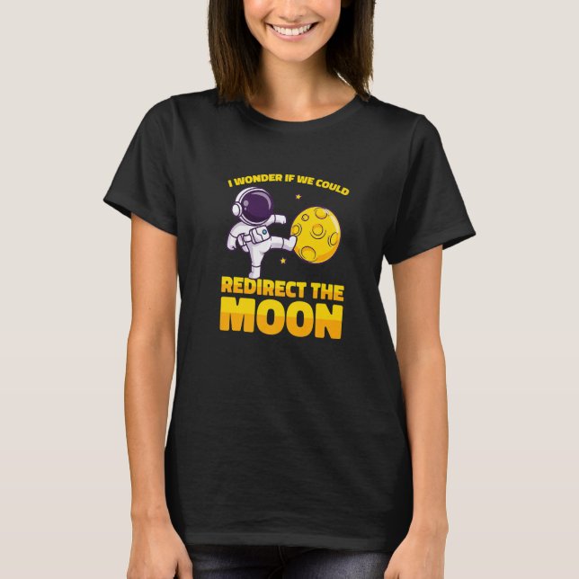 Camiseta Galáxia da Lua Espacial - Planetas do Sistema Sola (Frente)