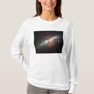 Camiseta Galáxia de Starburst, 82 mais messier