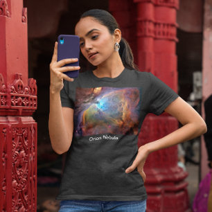 Camiseta Galáxia do espaço da nebulosa de Orion