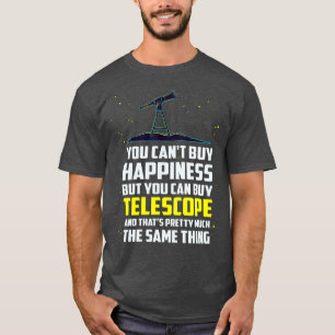 Camiseta Galáxia do Telescópio Astronômico