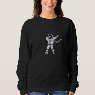 Camiseta Galáxia Espacial Do Astronauta Para Rapazes E Gi