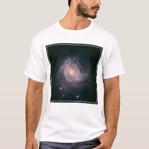Camiseta Galáxia Espiral Barred Messier 83. 2