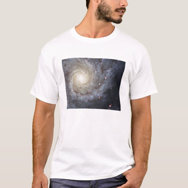 Camiseta Galáxia espiral M74 (Frente)