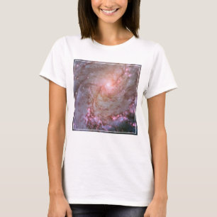 Camiseta Galáxia Espiral M83, Ablaze Com Formação De Estrel