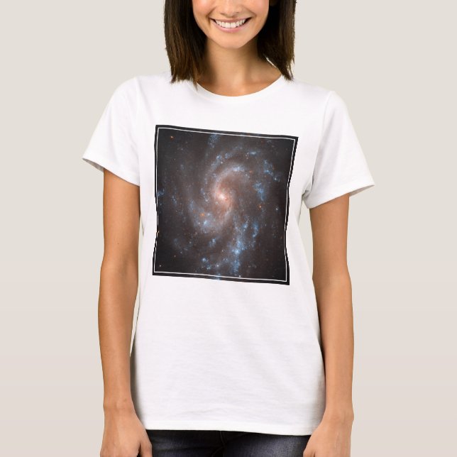 Camiseta Galáxia Espiral Ngc 5584 (Frente)