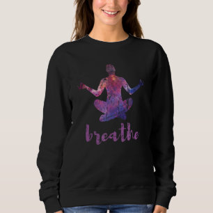 Camiseta Galáxia Espiritual Arte Boa Viva Ioga Respiração