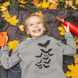 Camiseta Galáxias e Estrelas do Halloween voando