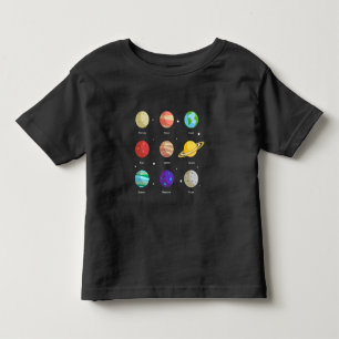 Camiseta Galáxias Espaciais Planetas Solares Vênus Mars J
