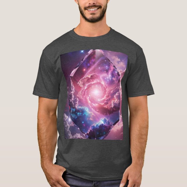 Camiseta galáxias estreladas univers (Frente)