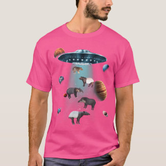 Camiseta Galaxir Tapir Space Ufo Alienígena Stars Animal Ma