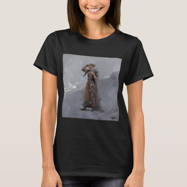 Camiseta Galaxy Angel Lua Nuvem Lua Criança (Frente)