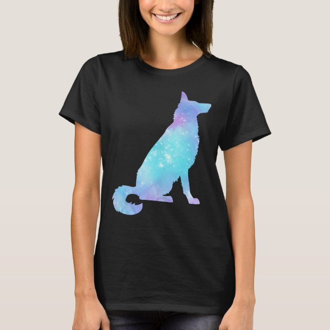 Camiseta Galaxy German Shepherd (Frente)