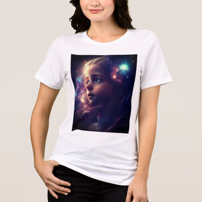 Camiseta Galaxy Girl (Frente)