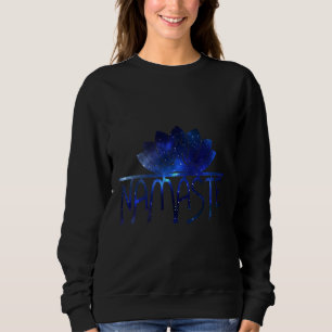Camiseta Galaxy Namaste Yoga Lotus Flower