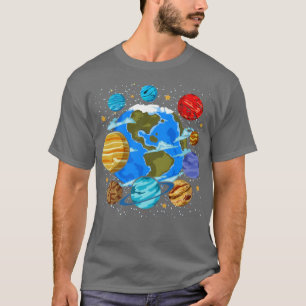 Camiseta Galaxy Scientist Astronomy Planets Space Science S