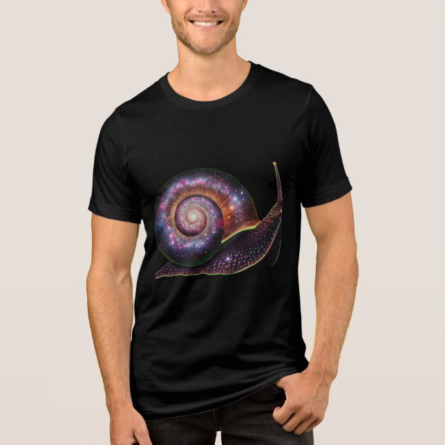 Camiseta Galaxy Snail (Frente)
