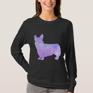 Camiseta Galaxy Watercolor Corgi