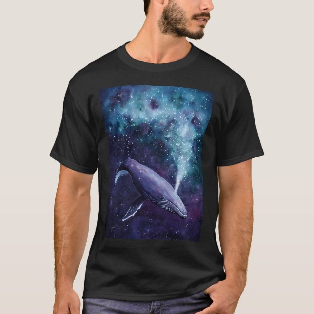 Camiseta Galaxy Whale (Frente)