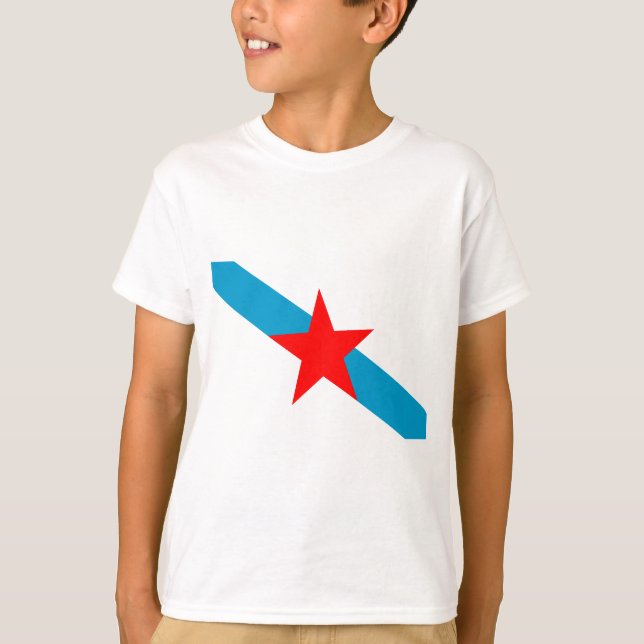 Camiseta galego-nacionalismo-bandeira (Frente)
