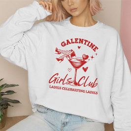 Camiseta Galentine Girls Club Namorados Girls Night Party
