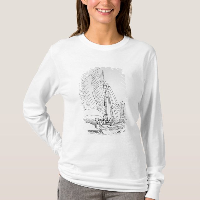 Camiseta Galera do século XVI (Frente)