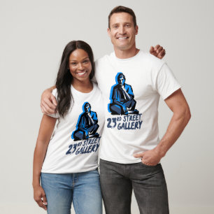 Camiseta Galeria da 23rd Street Thinker Art