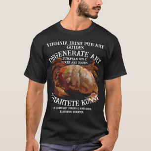 Camiseta Galeria de Arte Degenerado & Pub Virginia Leesburg