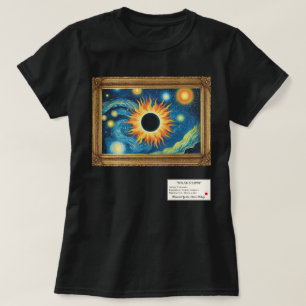 Camiseta Galeria de Arte Enquadrada Eclipse Solar