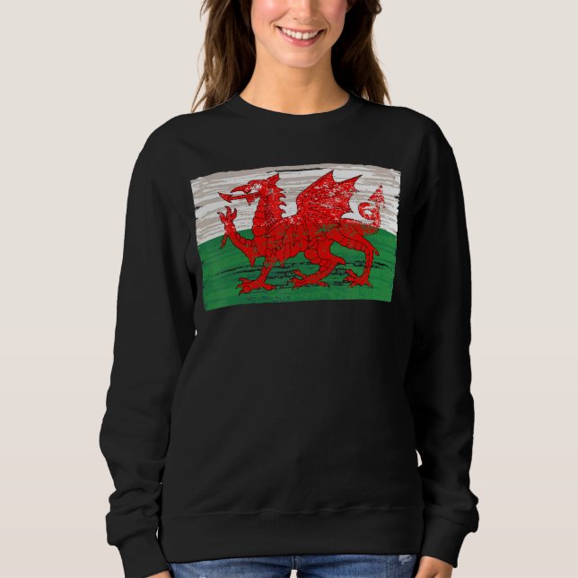 Camiseta Gales Flag of Wales (Frente)