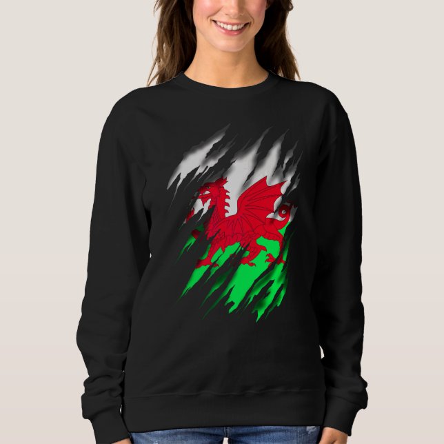 Camiseta Gales Welsh Flag (Frente)
