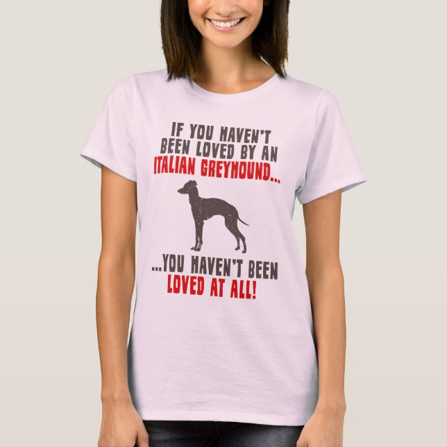 Camiseta Galgo italiano (Frente)