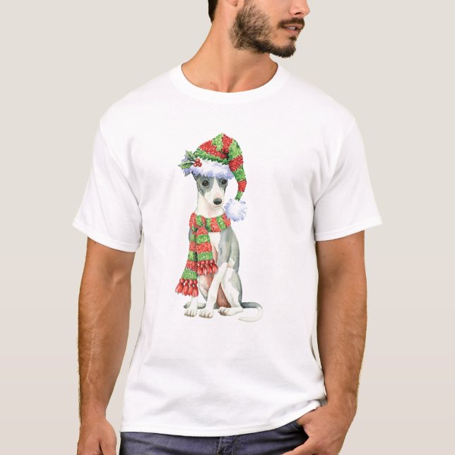 Camiseta Galgo italiano feliz de Howlidays (Frente)