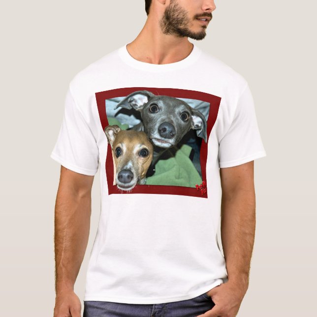 Camiseta Galgos diminutos (Frente)