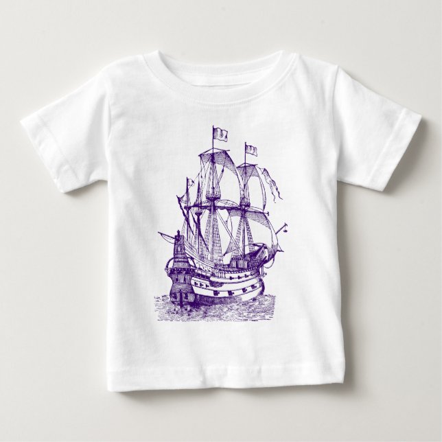 Camiseta Galhão - Roxo Profundo (Frente)