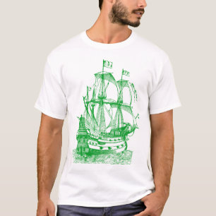 Camiseta Galhão - Verde-Grama