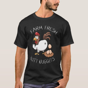 Camiseta Galicultor maluco fazenda nuggets de bumbum fresco