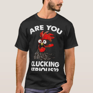 Camiseta Galinha Agricultora Grave