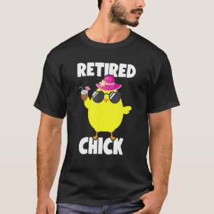 Camiseta Galinha Aposentada Aposentadoria Aposentado Pensão