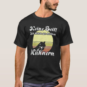 Camiseta Galinha Atrevida Pôr do Sol Precisa Ter Para As Mi